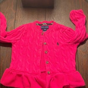 Peplum cardigan by polo